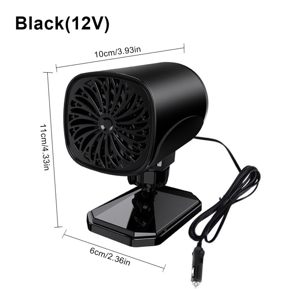 Car Heater 12V/24V 150W 2 in 1 Portable Car Fan Heating and Cooling 36 –  HeatQuickly